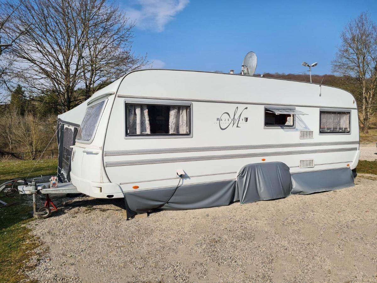 Naturcampingplatz Bad Mergentheim - Ferienwohnungen In Der Natur Exteriör bild